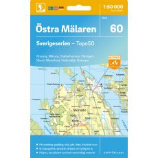60 Östra Mälaren Sverigeserien 1:50 000