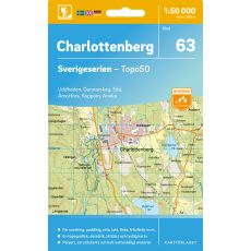 63 Charlottenberg Sverigeserien 1:50 000
