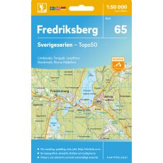 65 Fredriksberg Sverigeserien 1:50 000