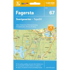 67 Fagersta Sverigeserien 1:50 000