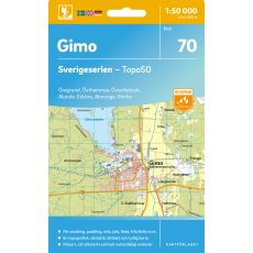 70 Gimo Sverigeserien 1:50 000