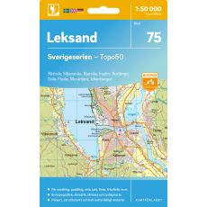75 Leksand Sverigeserien 1:50 000