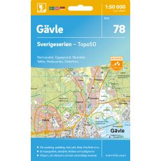 78 Gävle Sverigeserien 1:50 000