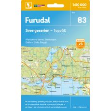 83 Furudal Sverigeserien 1:50 000