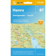 87 Hamra Sverigeserien 1:50 000