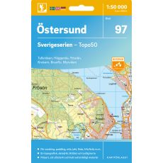 97 Östersund Sverigeserien 1:50 000