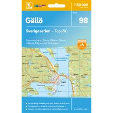 98 Gällö Sverigeserien 1:50 000