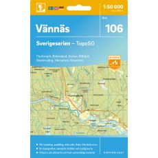 106 Vännäs Sverigeserien 1:50 000