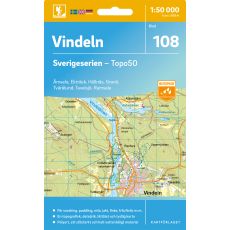 108 Vindeln Sverigeserien 1:50 000