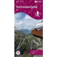 Romsdalsfjella Sör Turkart
