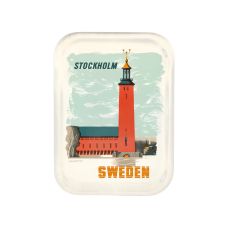 Bricka Stadshuset i Stockholm - Kauffer