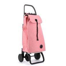 Shoppingvagn 4 hjul Rolser 4L väska Tweed Imax Rosa