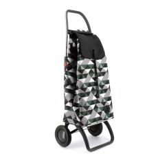 Shoppingvagn Rolser 2L (2 hjul+vikbar) Sahara kakigrön