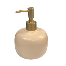 Tvålpump Keramik Mörkrosa