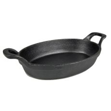 Panna gjutjärn oval 22 cm
