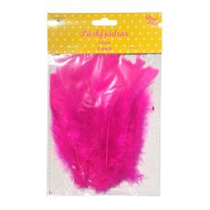 Påskfjädrar Rosa 5-pack
