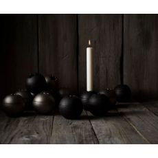 Drosselmeyer Ljusstake Orb stumpstake - Svart