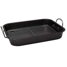 Grilo Ugnsform rostfritt stål 37x29 cm m galler
