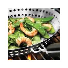Outset rostfri Grillpanna med avtagbart handtag