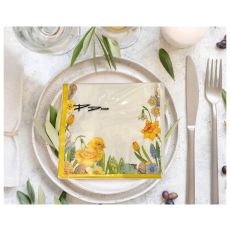 Servetter Påsktid 33x33 cm 20-pack