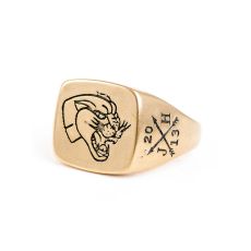 Knutte Ring Gold