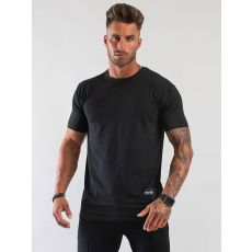 Athleisure Straight Tee Black