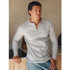 Grey Henley T-shirt