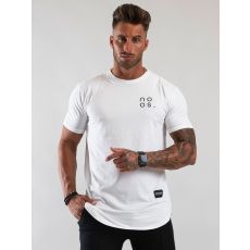 Small Logo Scoop Tee White