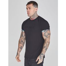 Roll Sleeve T-Shirt Black