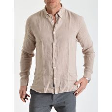 Linston Linen Shirt Sand