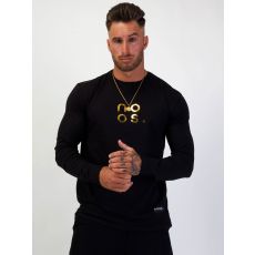 L/S Gym Tee Black/Gold (M)