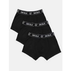 Sik Silk Boxers 3 Pack Svart