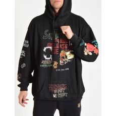 Graffiti Hoodie Black