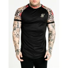 DA Raglan Tech Tee Black Floral
