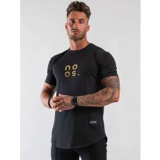 Gym Scoop Tee Black/Gold Foil