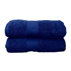 Bath Sheet Towels (90x160cm) - Navy Blue