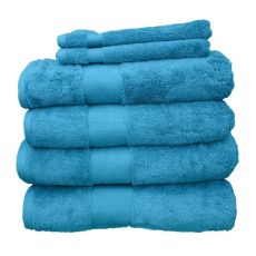 Set of 6 Towels - Pagoda Blue