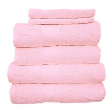 Set of 6 Towels - Pink