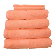 Set of 6 Towels - Salmon