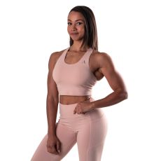 ELEGANCE Crop Top Beige - XS