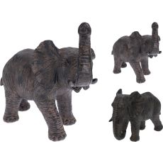 Elefant Brun 25 cm Snabel ner