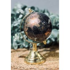 Jordglob 8 cm Brun