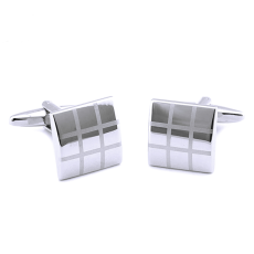 Manschettknappar i 925 Sterling Silverplätering