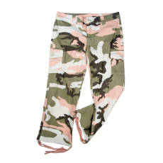 Girls Vintage Capris -Pink Camo