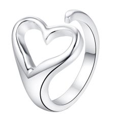 Ring "Heart" i 925 Sterling Silverplätering