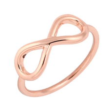 Ring "Eternity" i 18K Roséguldplätering