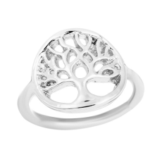 Ring "Tree of Life" i 925 Sterling Silverplätering