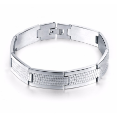 Armband "Greek" i rosfritt stål