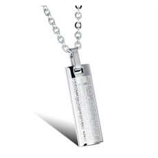 Halsband "Spanish Cross" i Rostfritt stål -Silver