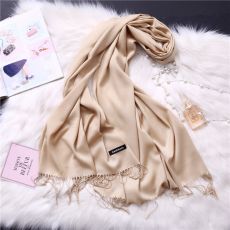 Cashmere Scarf   -Sand